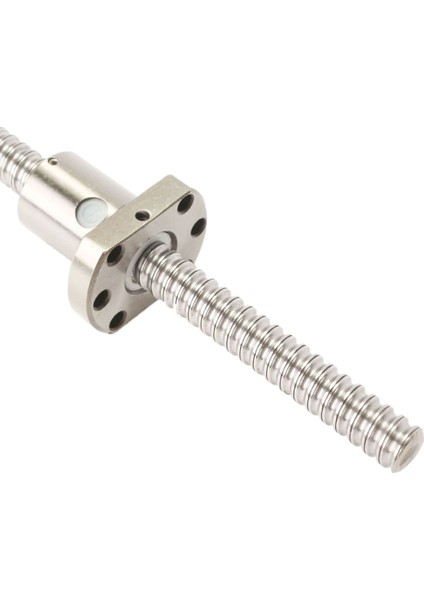 Tersine Çevrilebilirçelik SFU1204 L300MM Vidalı Mil + Cnc Için Tek Bilyalı Uç