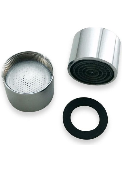 Su Filtresi Nozulu Eklenti Aksesuarları Su Tasarruflu Musluk Havalandırıcı 4l - 8l Spout Bubbler 24MM - Beyaz (Beyaz)