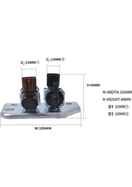 Mitsubishi Montero Pajero Shogun L200 4D56 Emisyon Solenoid Valfı MR577099 K5T81289 Için modelleri