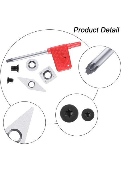 3 Adet Karbür Kesiciler Uçlar Seti Woodturning Için Karbür Kesiciler Kombinasyon Seti Kare Yuvarlak ve Elmas Şekilli(Yurt Dışından) modelleri