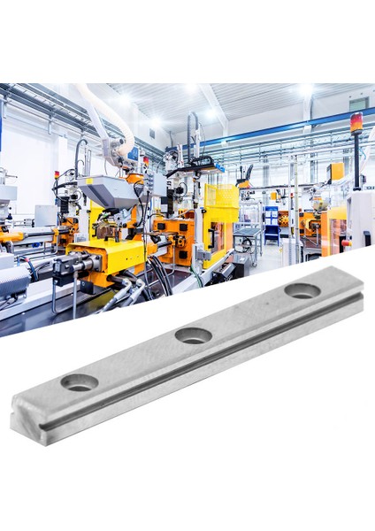 2 Adet Minyatür Lineer Kılavuz LML5H-45MM Rulman Çelik Yolu Sürgülü Blok Hariç