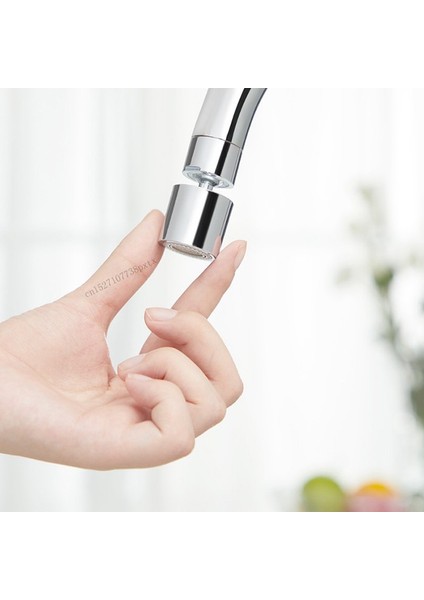 Çift Mod Musluk Fıskiye Su Tasarrufu Filtre Kafası Nozul Musluk Bağlantısı Mutfak Banyo Için(Yurt Dışından)