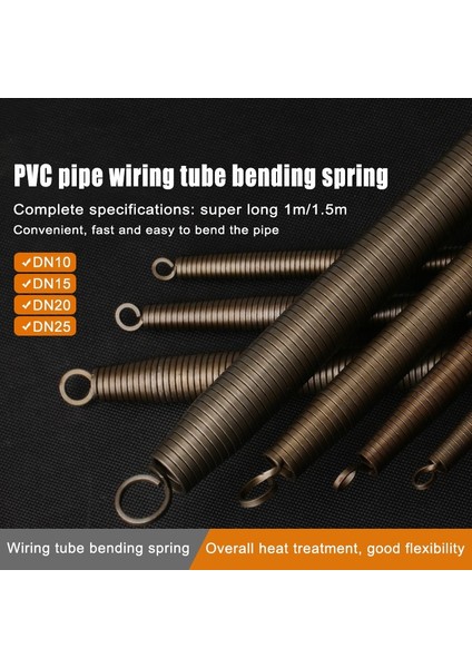 Tesisatçılar Manuel Pvc Diş Açma Borusu Yaylı Boru Bükücü indirimleri