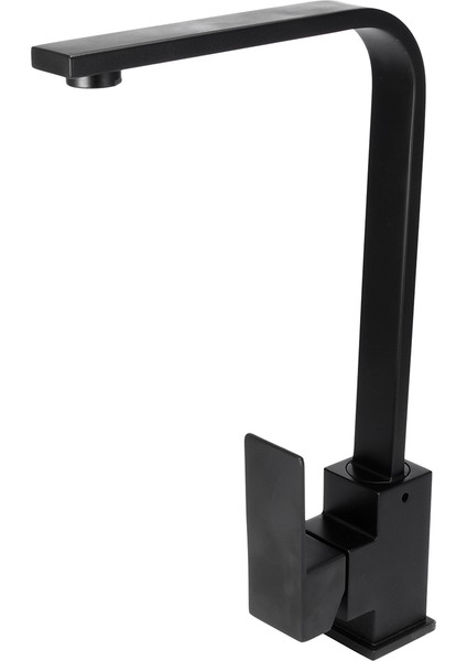 Modern Kare Evye Muslukları Tek Kolu Lavabo Bataryası Musluk Döner Siyah Musluk Aksesuarları fiyatları