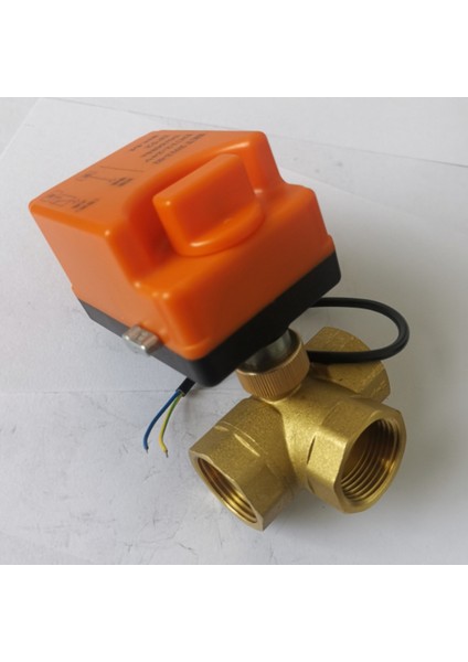 Yollu Motorlu Küresel Vana Elektrikli 3 Hatlı 3 Yollu Kontrol Ac 220V Su, Gaz, Yağ (DN15), Pirinç Motorlu Küresel Vana Için Ls'd Aracı fiyatları