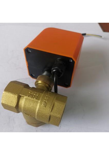 Yollu Motorlu Küresel Vana Elektrikli 3 Hatlı 3 Yollu Kontrol Ac 220V Su, Gaz, Yağ (DN15), Pirinç Motorlu Küresel Vana Için Ls'd Aracı fırsatları