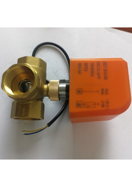 Yollu Motorlu Küresel Vana Elektrikli 3 Hatlı 3 Yollu Kontrol Ac 220V Su, Gaz, Yağ (DN15), Pirinç Motorlu Küresel Vana Için Ls'd Aracı indirimleri