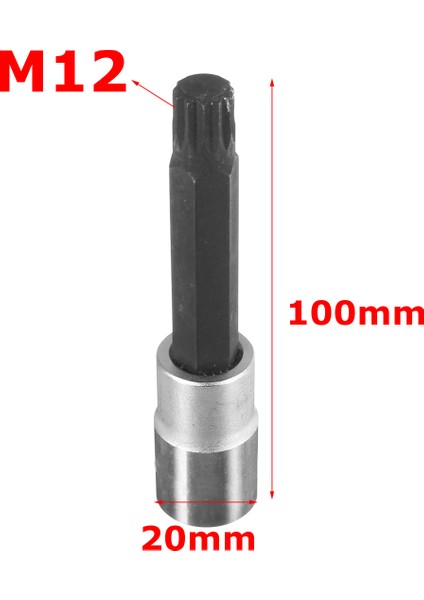 Guangdong Spirit Aracı Vw/audı Silindir Kafası Cıvata Sökücü Soket Aracı 12MM Xzn