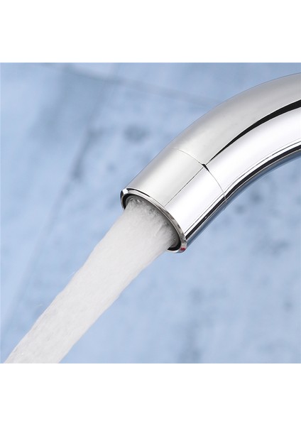 Pratik Tapcet G1/2'' 180° Dönebilen Mutfak Banyo Havzası Evye Bataryası Prinç Krom Sıcak / Soğuk Su Mikser Musluğu modelleri