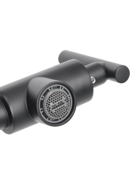 Katı Bakır Tencere Dolgu Mutfak Bataryası Duvara Monte Tek Soğuk Musluk Salıncak Bacalı - Siyah Boya fırsatları