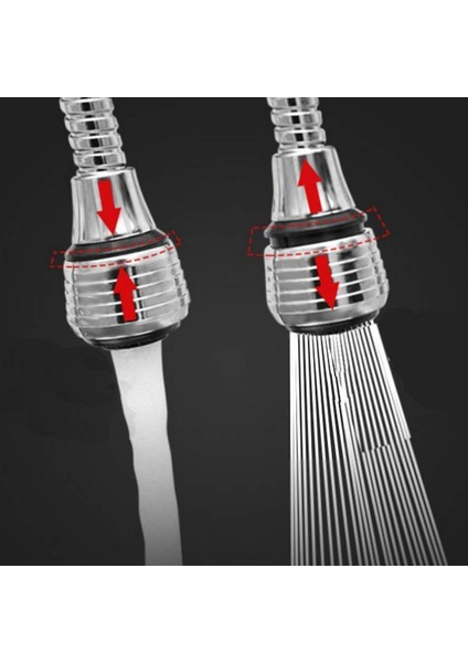 Quanbu 2X360 Derece Dönebilen Döner Musluk Su Tasarrufu Filtre Püskürtücü Banyo Mutfak Dokunun Memesi Filtre Adaptörü indirimleri