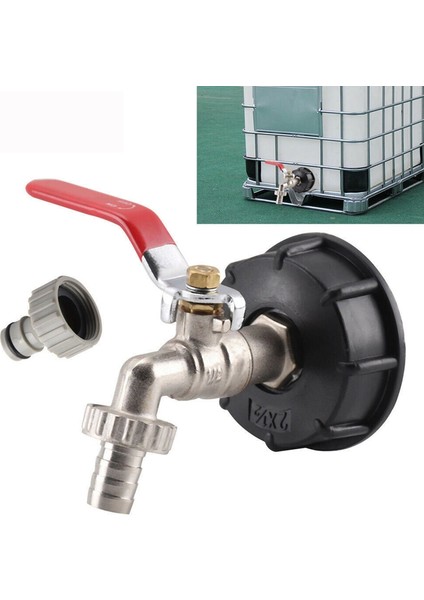 Ibc Tank Adaptörü S60X6 Br Tap 1/2 Inç Ev Bahçe Su Konnektörleri Için Yedek Vana Uydurma Parçaları(Yurt Dışından) fırsatları
