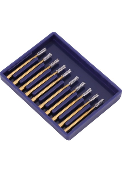 10 Adet FG-1958 Tungsten Karbür Çelik Diş Taç Yüksek Hızlı Kesme Frezleri fiyatları