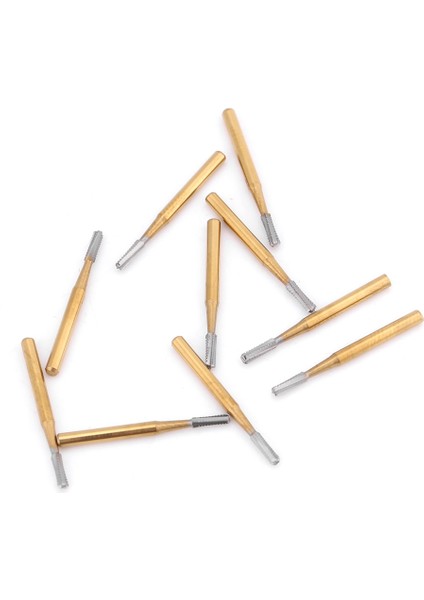 10 Adet FG-1958 Tungsten Karbür Çelik Diş Taç Yüksek Hızlı Kesme Frezleri modelleri