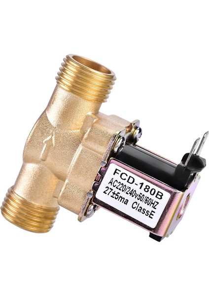 1/2 Inç Ac 220V Normalde Kapalı Br Elektrik Solenoid Su Kontrolü Için Manyetik Valf Kimyasal Sıvı Endüstrisi Mps