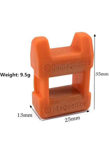 Mini 1 Adet Mıknatıslayıcı Demagnetizer Aracı Tornavida Manyetik Yüksek Kaliteli Renk Rastgele Gönder