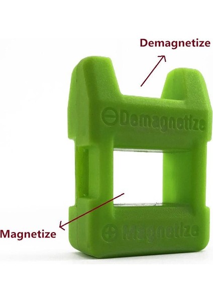 Mini 1 Adet Mıknatıslayıcı Demagnetizer Aracı Tornavida Manyetik Yüksek Kaliteli Renk Rastgele Gönder modelleri