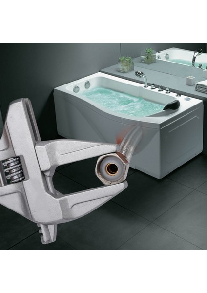 Büyük Açılan Ayarlanabilir Tork Anahtarı Evrensel Kaymaz Geçmeli Kavrama Anahtarı fırsatları