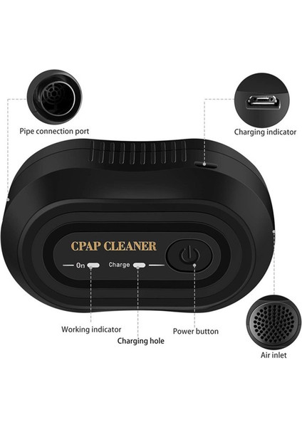 Cpap Temizleyici Takımları Için Cpap Makinesi Maskesi Düzenli ve Isıtmalı Hortum Boru Tüpü indirimleri
