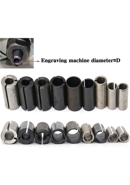 Adet/takım Dönüşüm Chuck Cnc Router Bit Aracı Freze Adaptörü Pens Oyma Aracı Ağaç Işleme Kesici Aracı(Yurt Dışından)