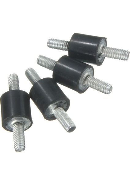 Faydalı Araçlar 4 Adet M3 8X8MM Lastik Bağlantı Parçaları Çift Uçlu Vida Titreşim Önleyici Bağlantı Kauçuk Amortisör Kauçuk Bağlantı Parçası fiyatları