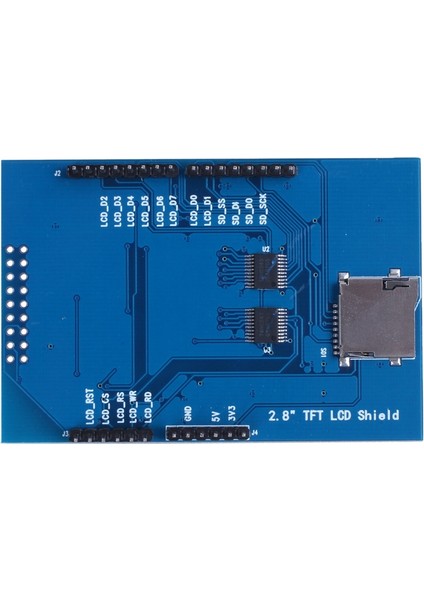 Guangdong Spirit Arduino D Modülü Için Sd Kart Soketli Uno R3 2.8 Tft Dokunmatik Ekran