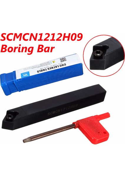 Yararlı Araçlar SCMCN1212H09 12X100MM Torna Torna Takım Tutucu CCMT09T3 T15 ile Uçlar Için
