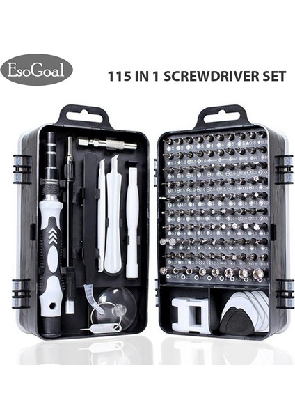 Esogoal 150 1 Hassas Tornavida Seti Tornavida Bit Cep Telefonu Onarım Aletler Seti Akıllı Telefon Bilgisayar Elektroniği Izle/cep Telefonu Sökün Onarım Araçları El Aletleri Kiti
