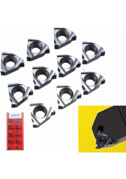 Aracı 10 Adet 11ER AG60 Sır Snr Iç Diş Açma Tutucu Torna Aracı Için Metrik Ekleme fiyatları