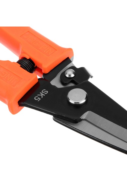 Kullanışlı Araçlar 8 Inç Havacılık Kalay Snips Ağır Hizmet Sac Kesim Çok Amaçlı Makas Kesme Pensesi El Aleti - Düz