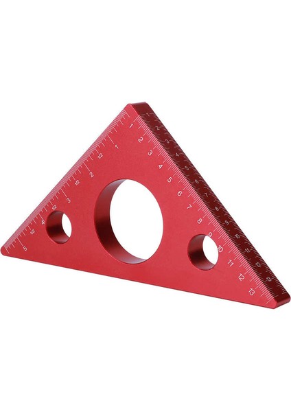 Kare Cetvel 5IN/13CM Dik Açı Üçgen Yükseklik Alüminyum Alaşımlı Marangoz Ölçme Aracı(Yurt Dışından) fiyatları