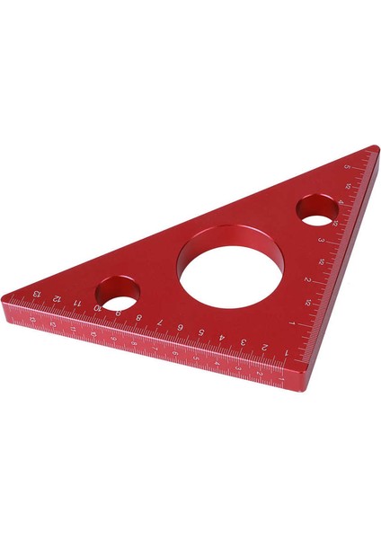 Kare Cetvel 5IN/13CM Dik Açı Üçgen Yükseklik Alüminyum Alaşımlı Marangoz Ölçme Aracı(Yurt Dışından) fırsatları