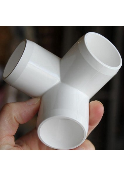 Flyeer 2020 10 Adet Pvc Tee Dirsek Stereo Tee Uydurma Amerikan Standardı 3/4 Inç Dıy Mobilya Sınıfı indirimleri