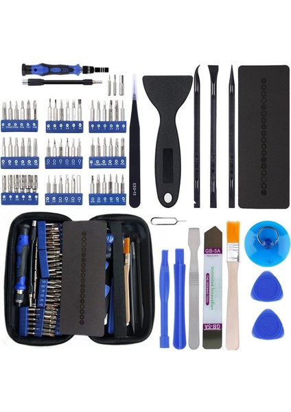 85 1 Tornavida Seti Gözlük Tamir Aracı Kiti MacBook Bilgisayar Dizüstü Tablet iPhone Ps5/ps4/xbox Için