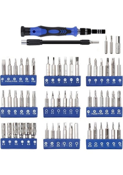 85 1 Tornavida Seti Gözlük Tamir Aracı Kiti MacBook Bilgisayar Dizüstü Tablet iPhone Ps5/ps4/xbox Için