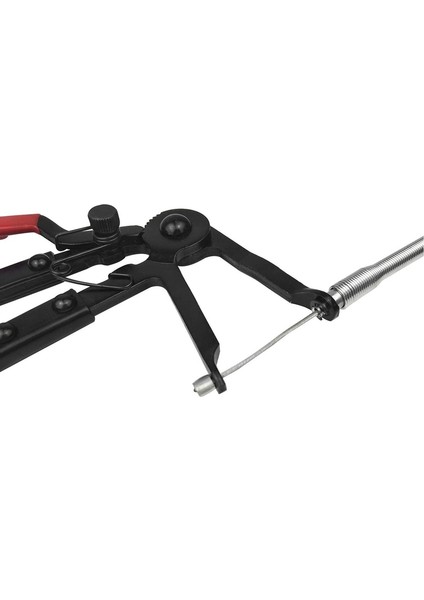 Uzaktan Hortum Kelepçe Aracı Pense 24INCH Bellek Kablosu Temizleme Aracı Ayarlanabilir Tel Araba Sıvı Su Borusu Onarım Için Ağır