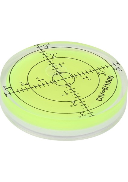 60MM Çap Ölçme Aleti, Kamera Platformu Dengesi Için Ölçekli Yuvarlak Seviye Kabarcık(Yurt Dışından)