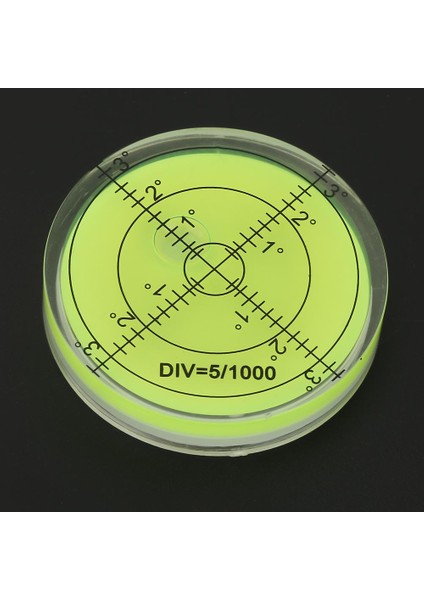 60MM Çap Ölçme Aleti, Kamera Platformu Dengesi Için Ölçekli Yuvarlak Seviye Kabarcık(Yurt Dışından)