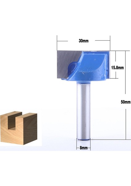 Guangdong Spirit Srıwen 4 Adet 8mm Temizleme Alt Oyma Ucu Katı Karbür Freze Ucu 10,15,22,30MM Çap Cnc Freze Freze Ahşap Için (Yurt Dışından)