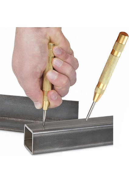 Otomatik Yüklenen Merkez Pim Punch Strike Yay Işaretleme Başlangıç Deliği Aracı