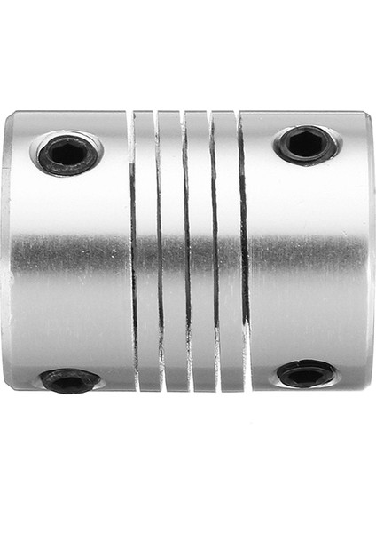 Aracı 1 Adet Dayanıklı 6.35MM x 10MM Alüminyum Esnek Mil Kaplin Cnc Step Motor Çoğaltıcı Konnektör modelleri