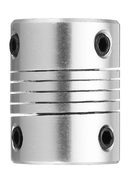 Aracı 1 Adet Dayanıklı 6.35MM x 10MM Alüminyum Esnek Mil Kaplin Cnc Step Motor Çoğaltıcı Konnektör fırsatları