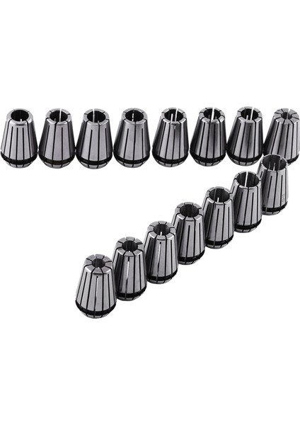 15 Adet ER20 Yaylı Pens Seti Cnc Iş Tutma Oyma Makinesi ve Freze Torna Tezgahı 1-13MM(Yurt Dışından)