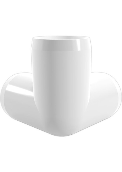 Srıwen 2020 10 Adet Pvc Tee Dirsek Stereo Tee Uydurma Amerikan Standardı 3/4 Inç Dıy Mobilya Sınıfı