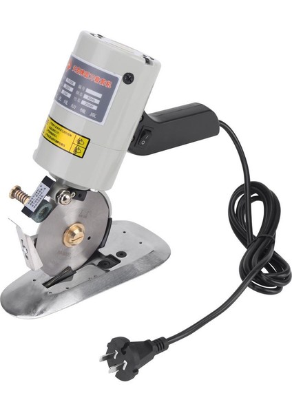 220V 90MM Bıçaklı Elektrikli Kumaş Kesici Kumaş Kesme Makinası