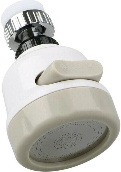 Musluk Takviyesi Üç Hız Ayarlı Sıçrama Korumalı Nozul Musluk Suyu Filtresi