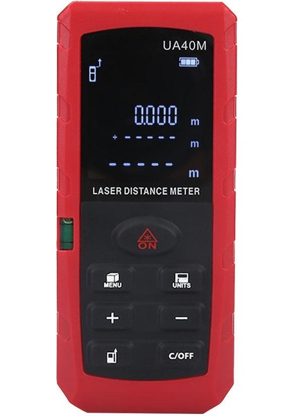 Kabarcık 40M ile Taşınabilir Kızılötesi Di Tal Lazer Mesafe Ölçer Ölçme Aracı