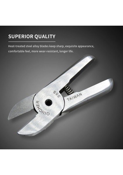 S5S Hava Pnömatik Makası Kesme Makası HS20-S5 Için Kesme Demir Tel 2.6mm Bakır Tel 2mm Metal Tel Makas Yedek Bıçakları Için Kafaları indirimleri