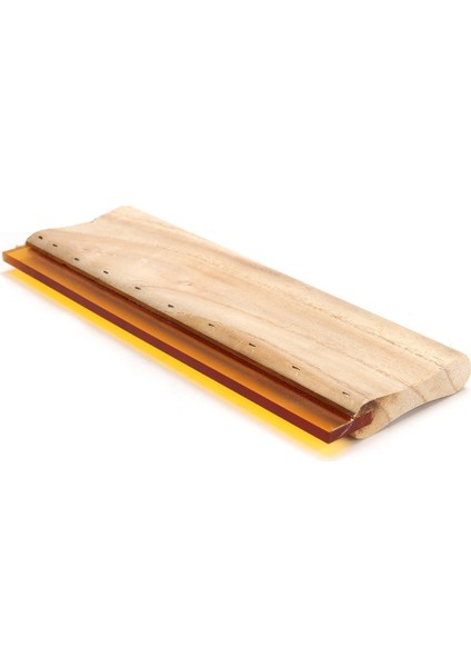 Tool 75 Durometre 30CM Serigraf Baskı Çekçek Kazıyıcı Ahşap Saplı Kauçuk Bıçak(Yurt Dışından)