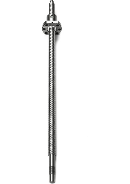 Alet Vidalı Mil SFU1605 L500MM Cnc Için SFU1605 Ballnut ile Işlenmiş Vidalı Uç